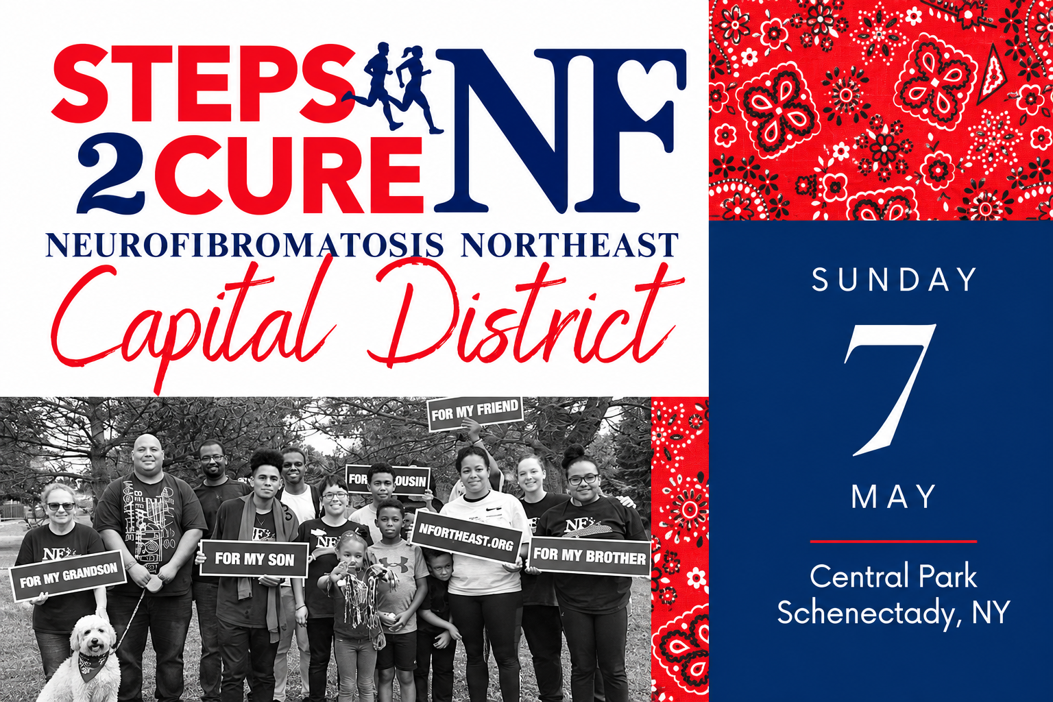 The 10th Annual Capital District Step2Cure NF Walk — May 7, 2023 | Uforia Entertainment & DJ Debonair